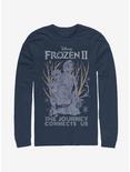 Disney Frozen 2 The Journey Connects Us Long-Sleeve T-Shirt, NAVY, hi-res