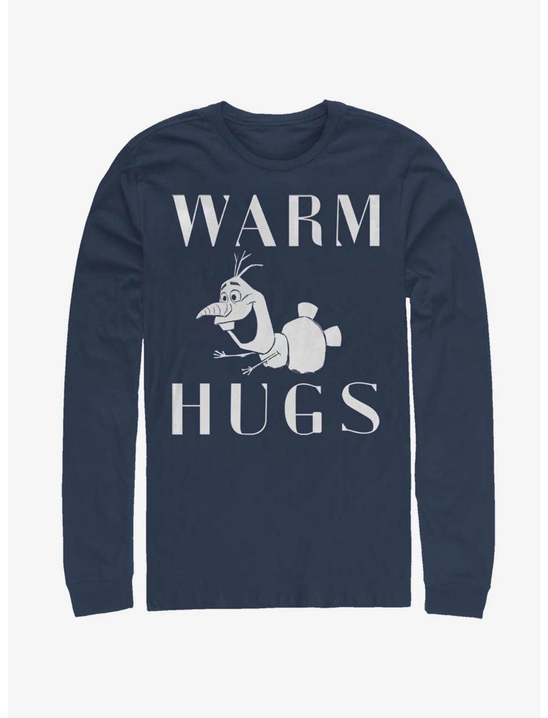Disney Frozen 2 Warm Hugs Long-Sleeve T-Shirt, NAVY, hi-res