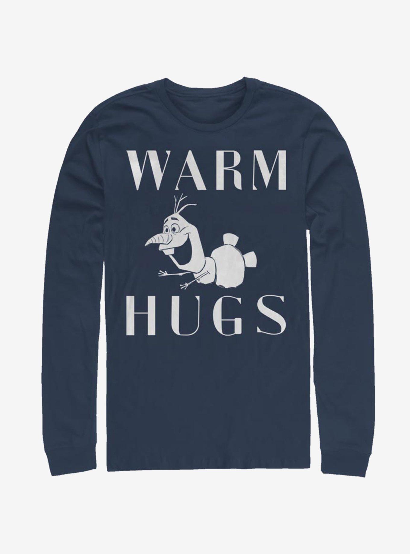 Disney Frozen 2 Warm Hugs Long-Sleeve T-Shirt, NAVY, hi-res