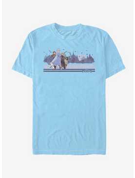 Disney Frozen 2 Group Mountain Range Shot T-Shirt, , hi-res