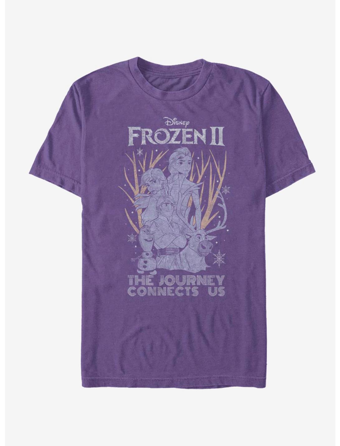 Disney Frozen 2 The Journey Connects Us T-Shirt, PURPLE, hi-res