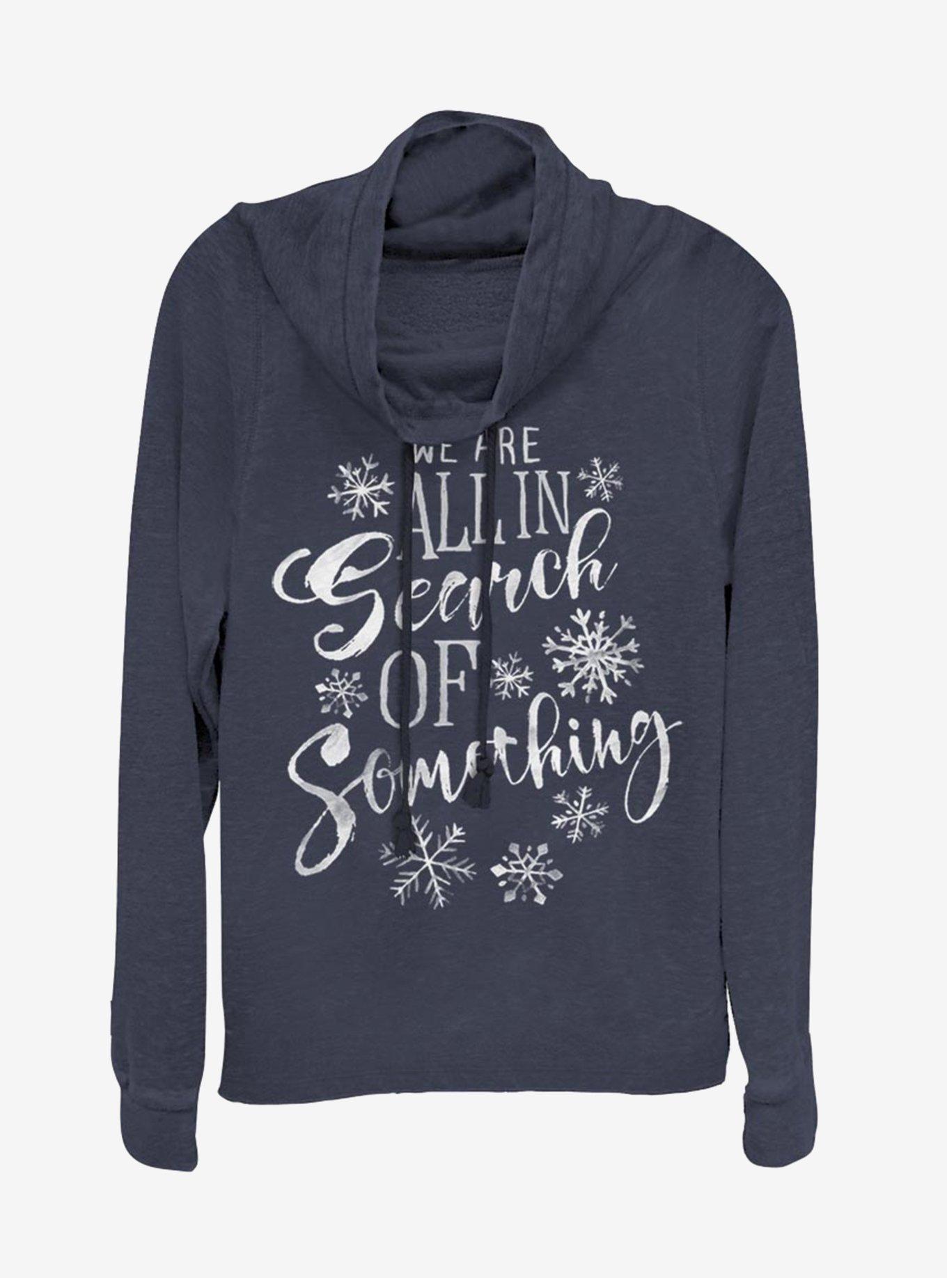 Disney Frozen 2 In Search Of Something Cowlneck Long-Sleeve Womens Top, , hi-res