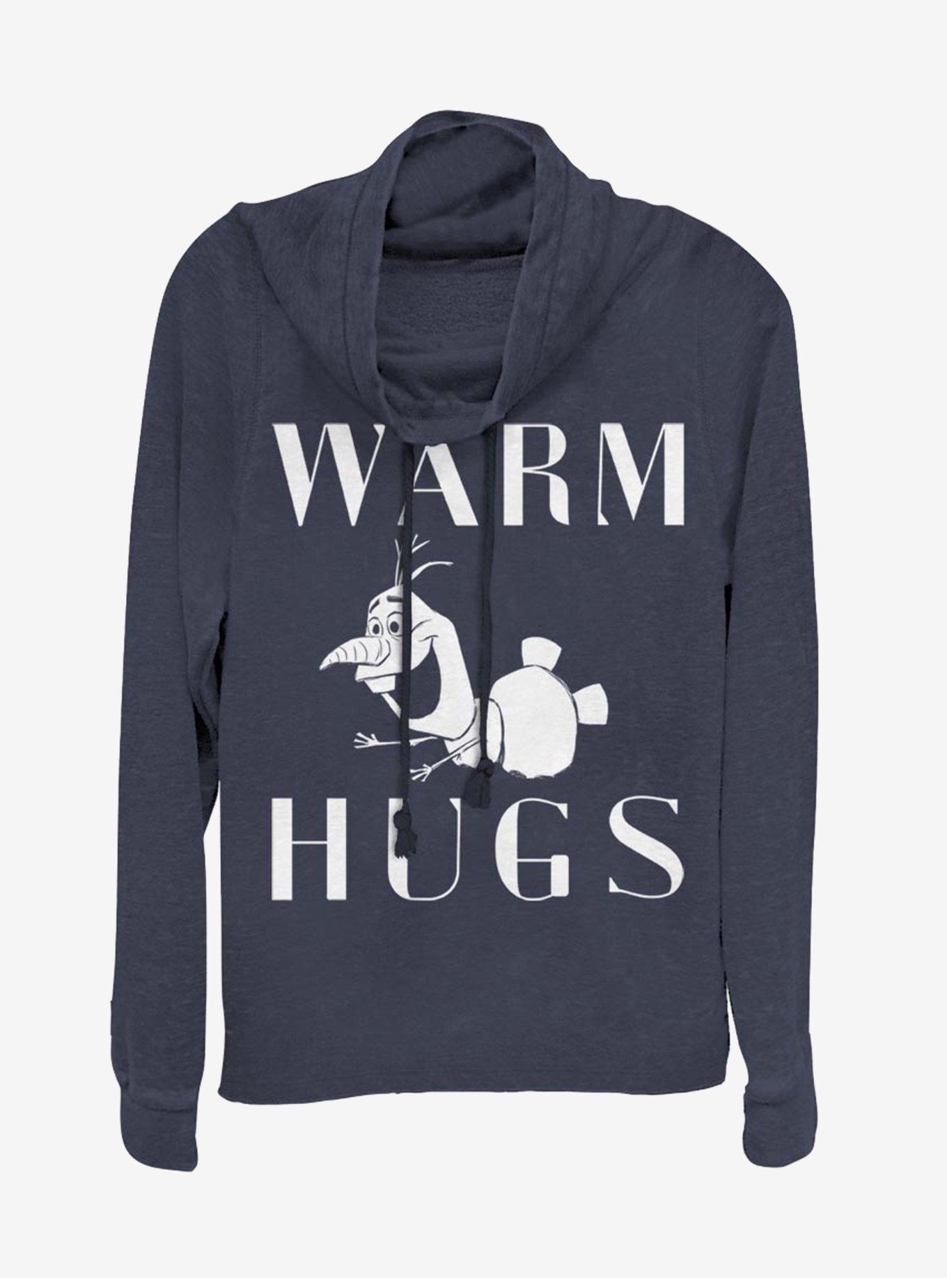 Disney Frozen 2 Warm Hugs Cowlneck Long-Sleeve Womens Top, , hi-res