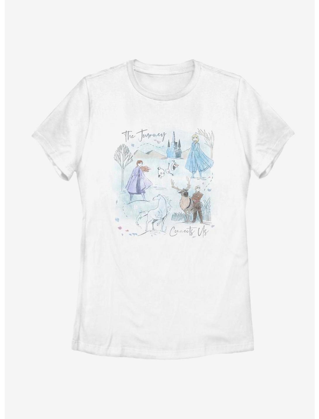 Disney Frozen 2 Arendelle Journey Womens T-Shirt, WHITE, hi-res