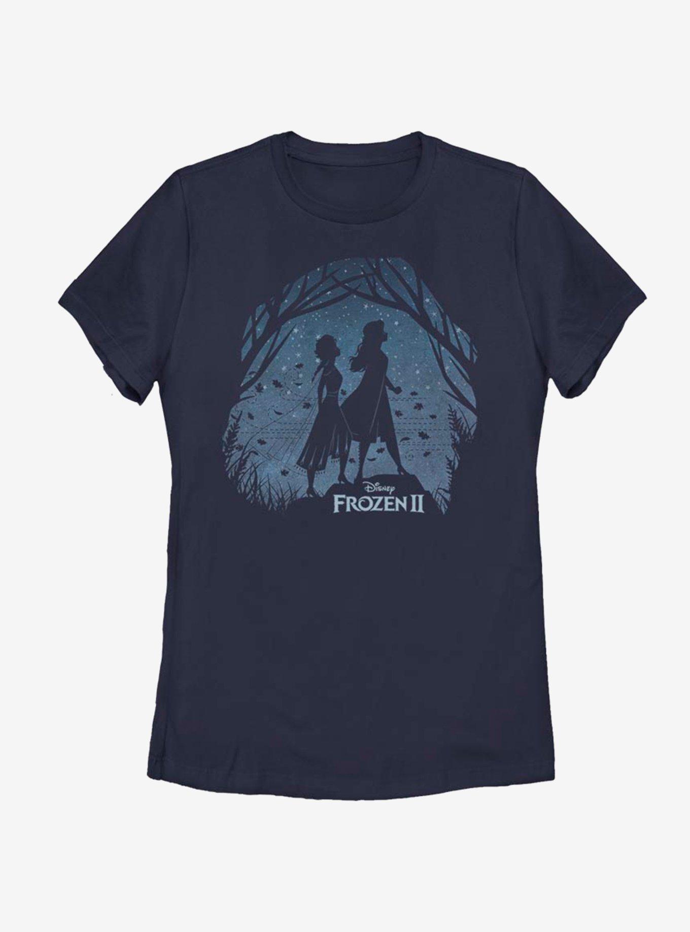 Disney Frozen 2 Night Scenery Womens T-Shirt, , hi-res