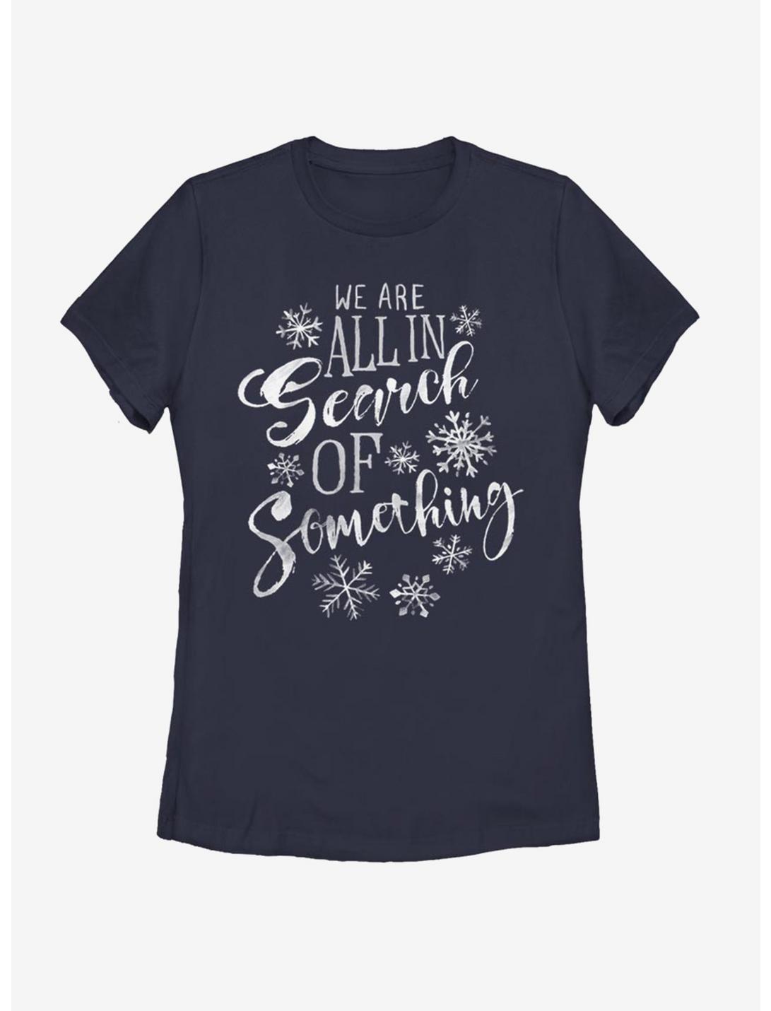 Disney Frozen 2 In Search Of Something Womens T-Shirt, NAVY, hi-res