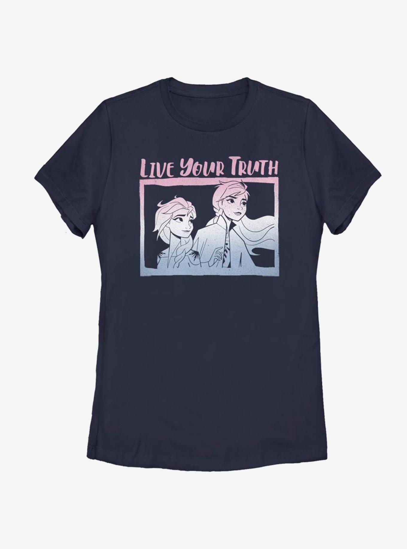 Disney Frozen 2 Live Your Truth Womens T-Shirt, , hi-res