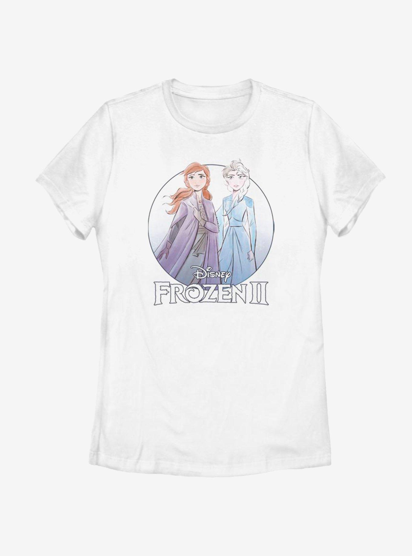 Disney Frozen 2 Anna Elsa Pose Womens T-Shirt, , hi-res