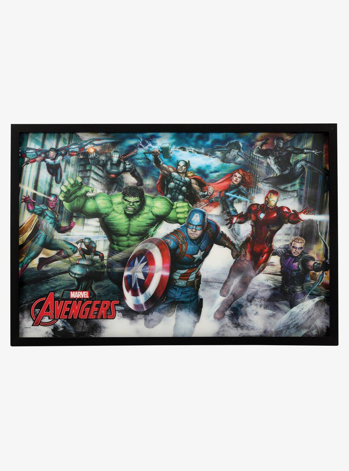 Marvel Avengers Framed Lenticular, , hi-res
