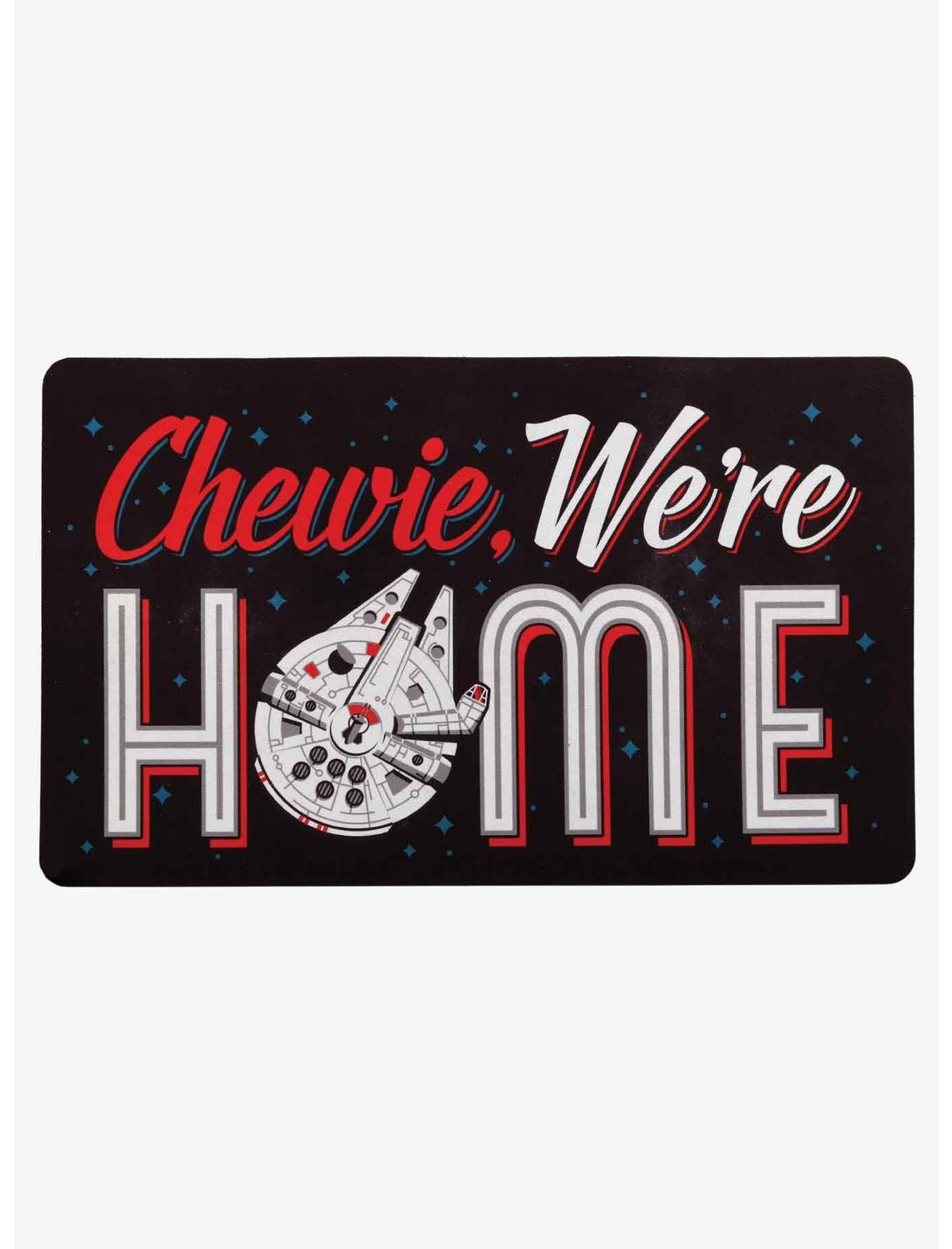 Star Wars "Chewie, We're Home" Door Mat, , hi-res