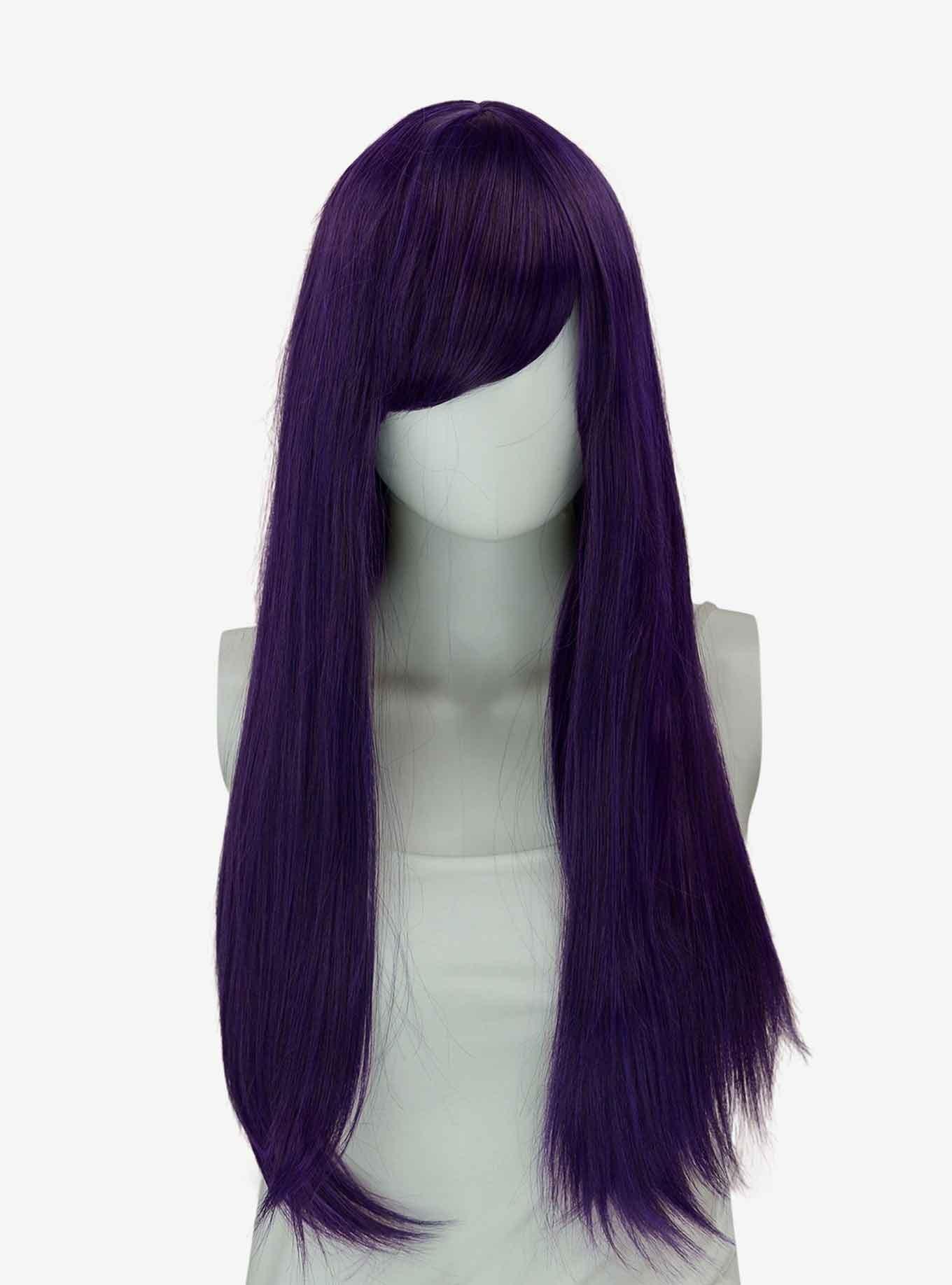 Epic Cosplay Nyx Purple Black Fusion Long Straight Wig Hot Topic 