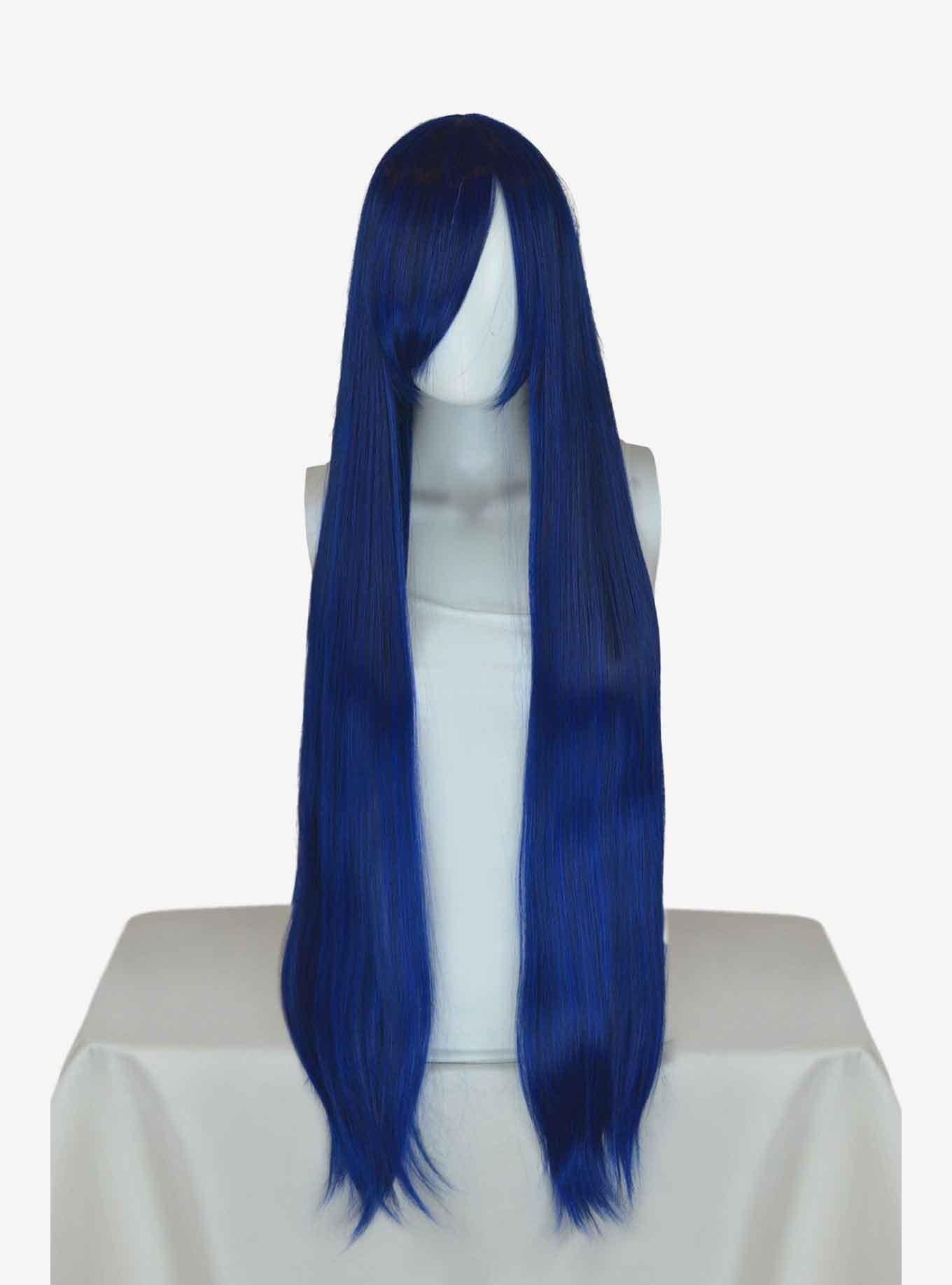 Epic Cosplay Persephone Blue Black Fusion Extra Long Straight Wig, , hi-res