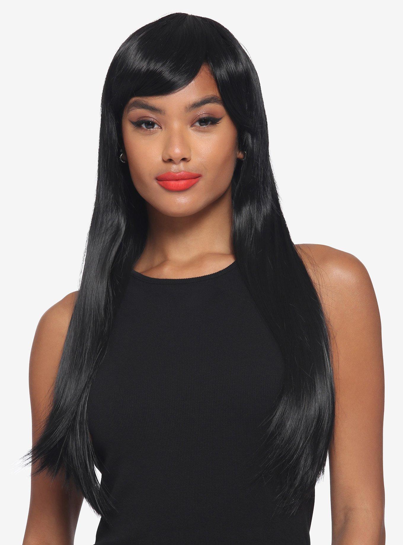 Epic Cosplay Nyx Black Long Straight Wig, , hi-res