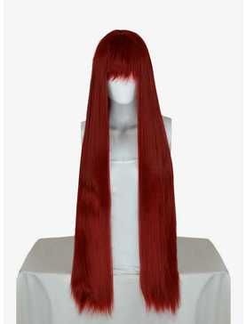 Epic Cosplay Persephone Dark Red Extra Long Straight Wig, , hi-res