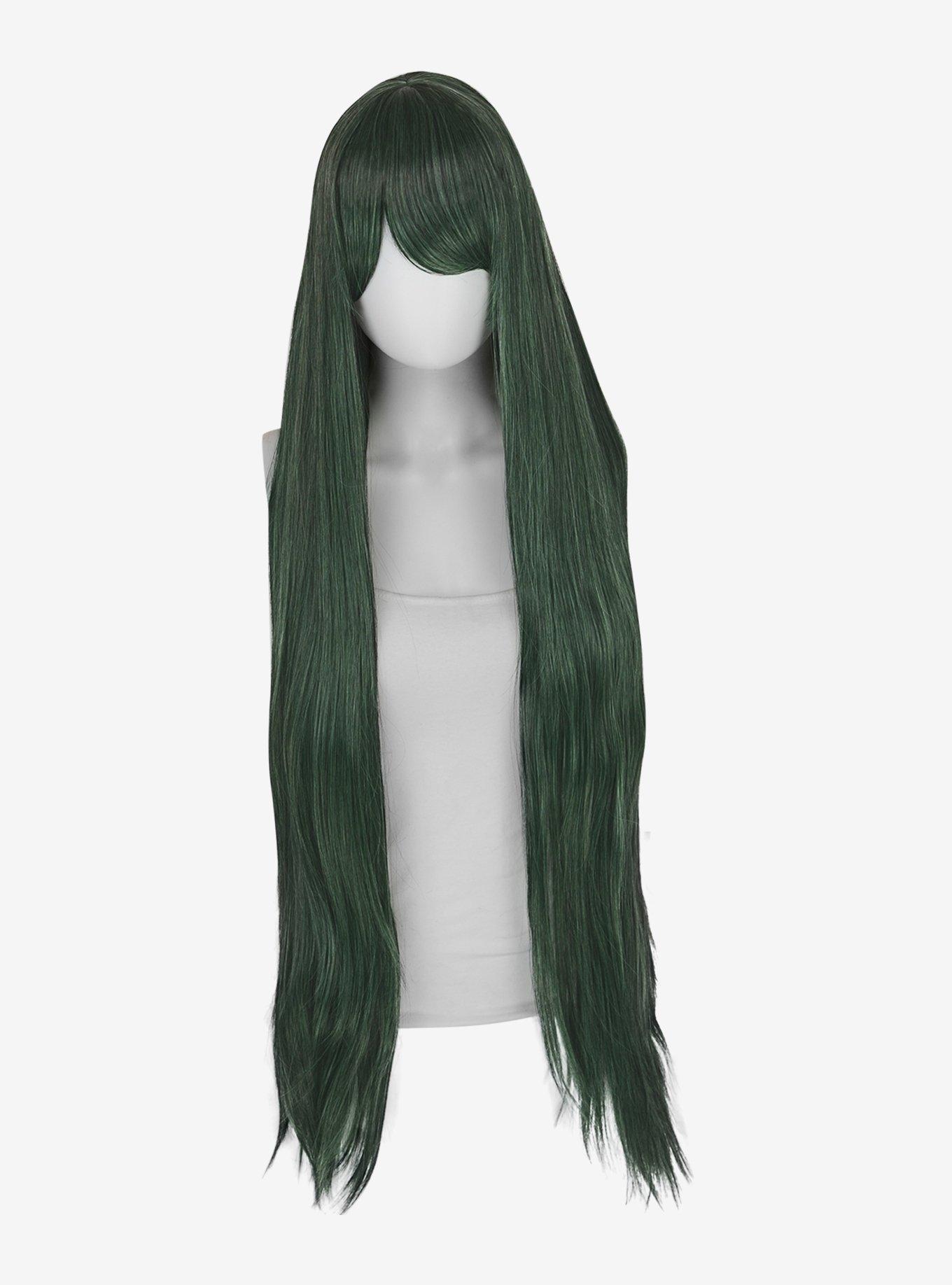 Epic Cosplay Persephone Forest Green Mix Extra Long Straight Wig, , hi-res