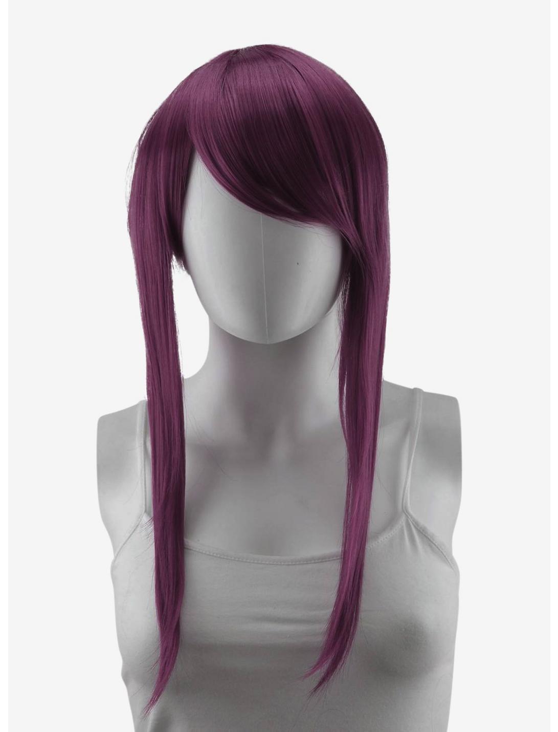 Epic Cosplay Phoebe Dark Plum Purple Ponytail Wig, , hi-res