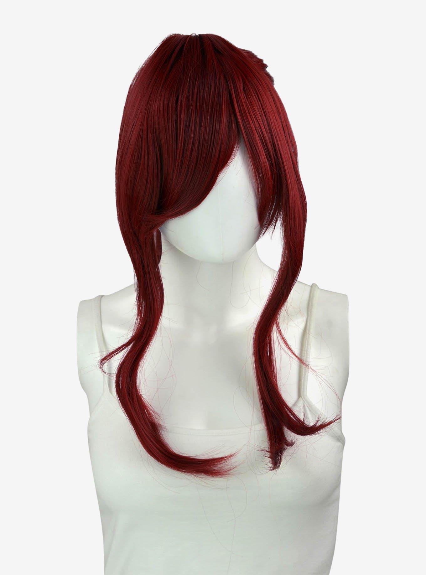 Epic Cosplay Phoebe Dark Red Ponytail Wig, , hi-res