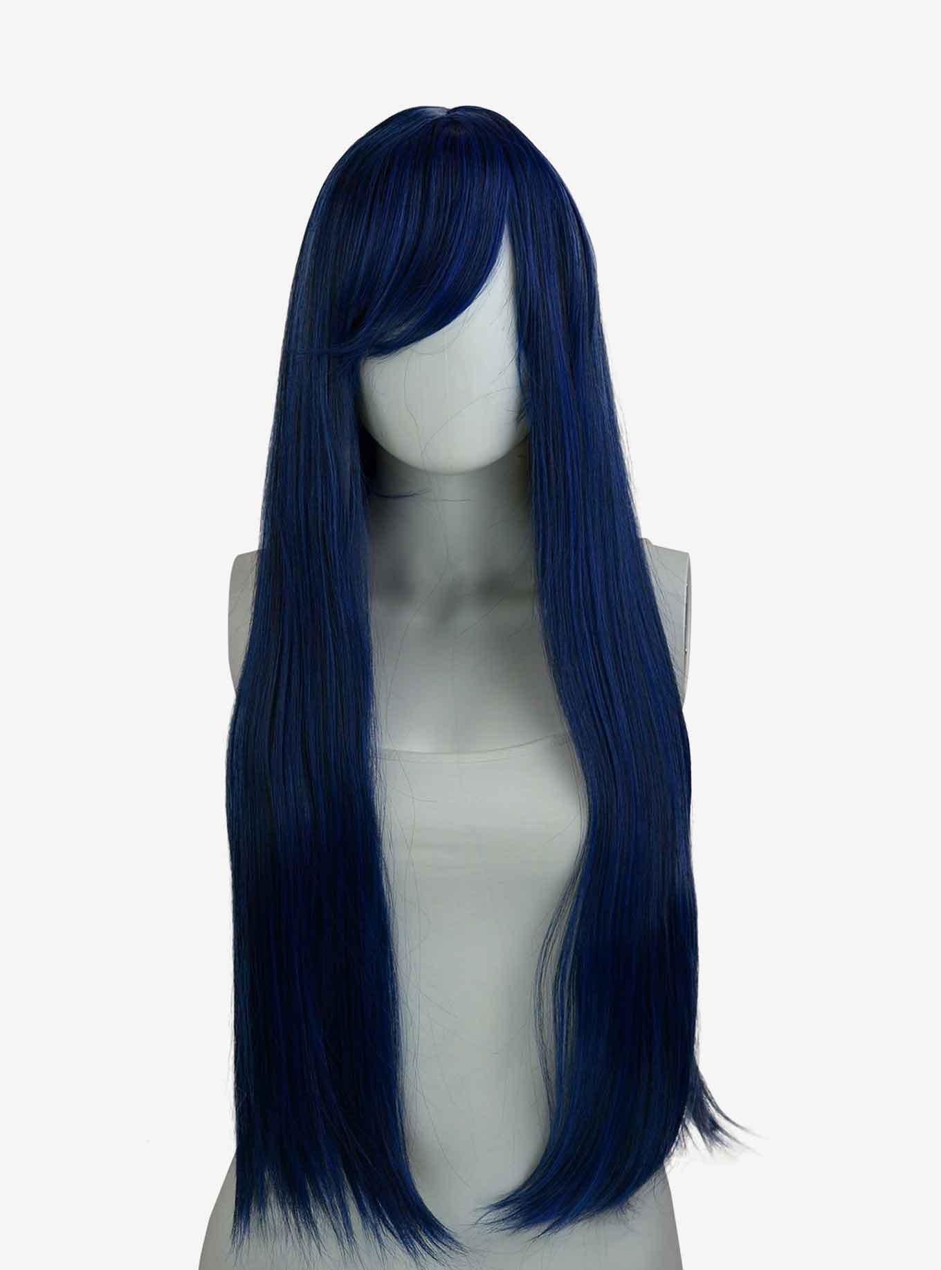 Epic Cosplay Nyx Blue Black Fusion Long Straight Wig Hot Topic 