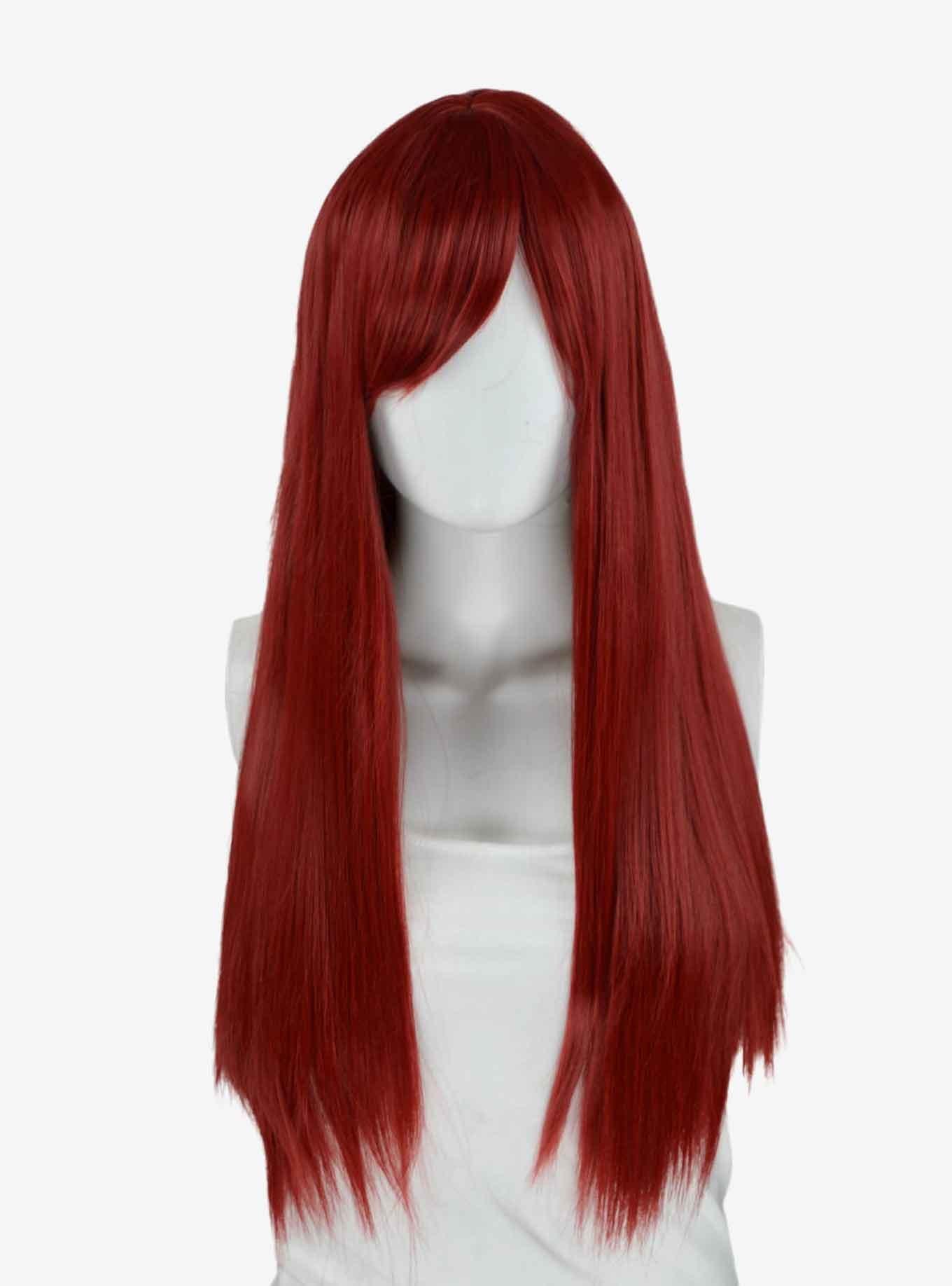 Epic Cosplay Nyx Dark Red Long Straight Wig, , hi-res