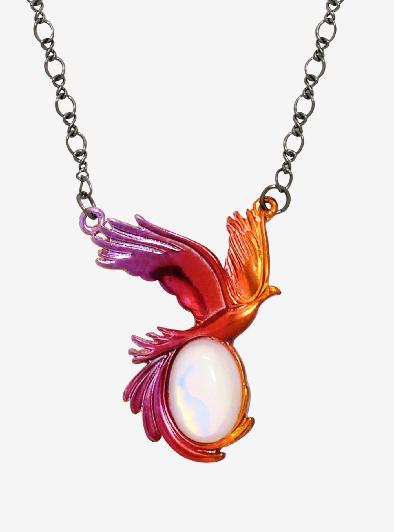 Disney Mulan Phoenix Necklace, , hi-res