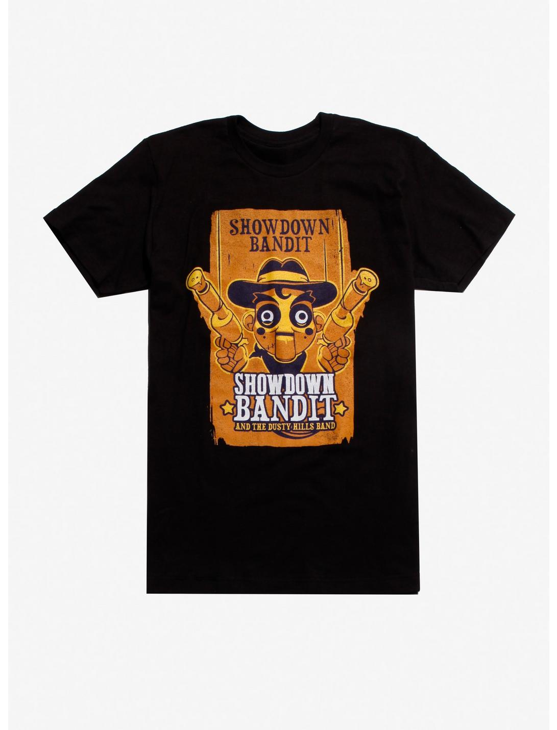 Showdown Bandit: Episode One Wanted Poster T-Shirt, BLACK, hi-res