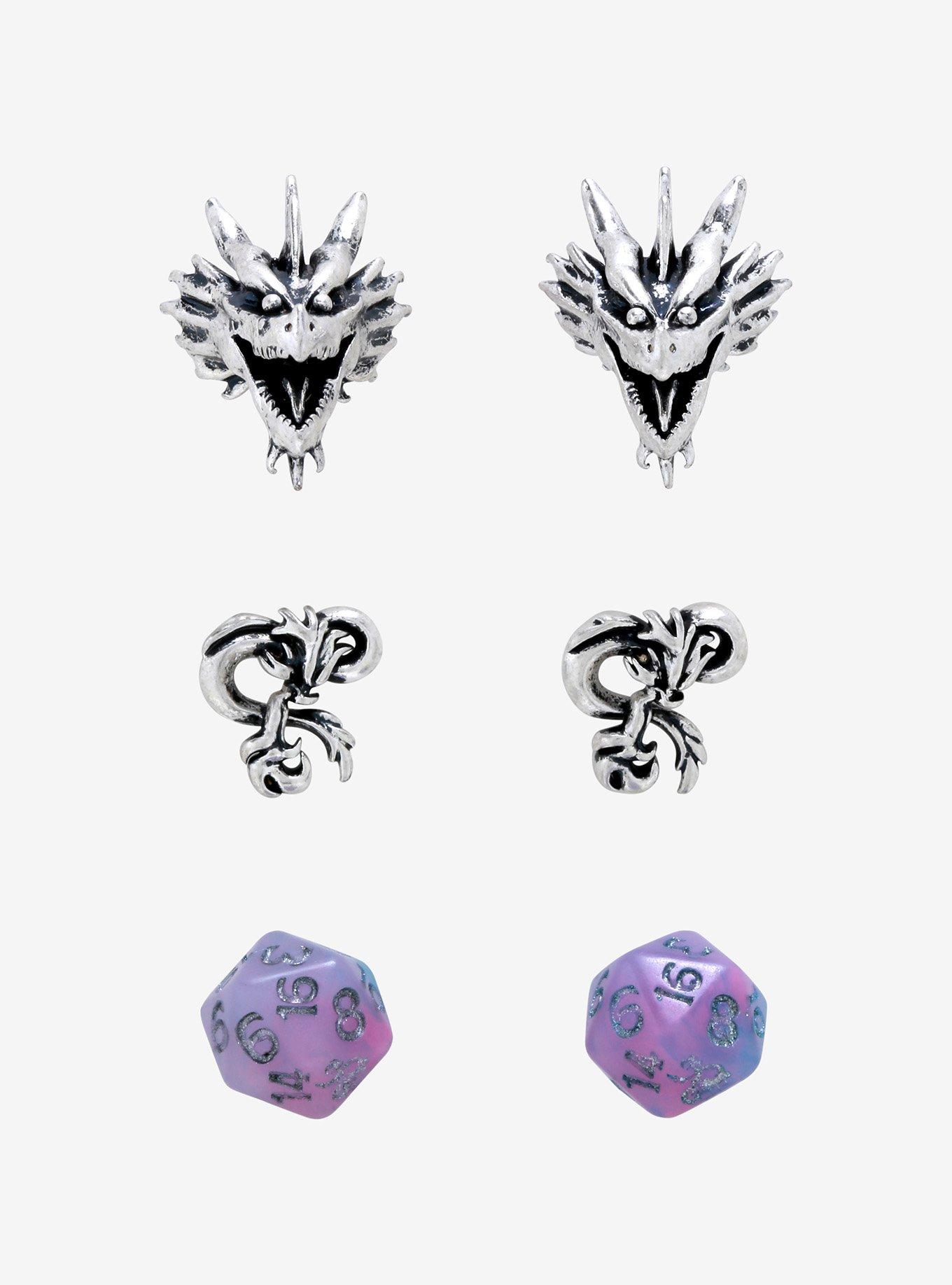 Dungeons & Dragons Earring Set, , hi-res