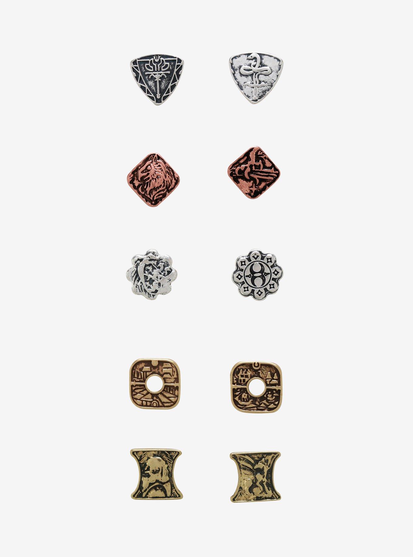 Dungeons & Dragons Waterdeep Coin Earring Set, , hi-res