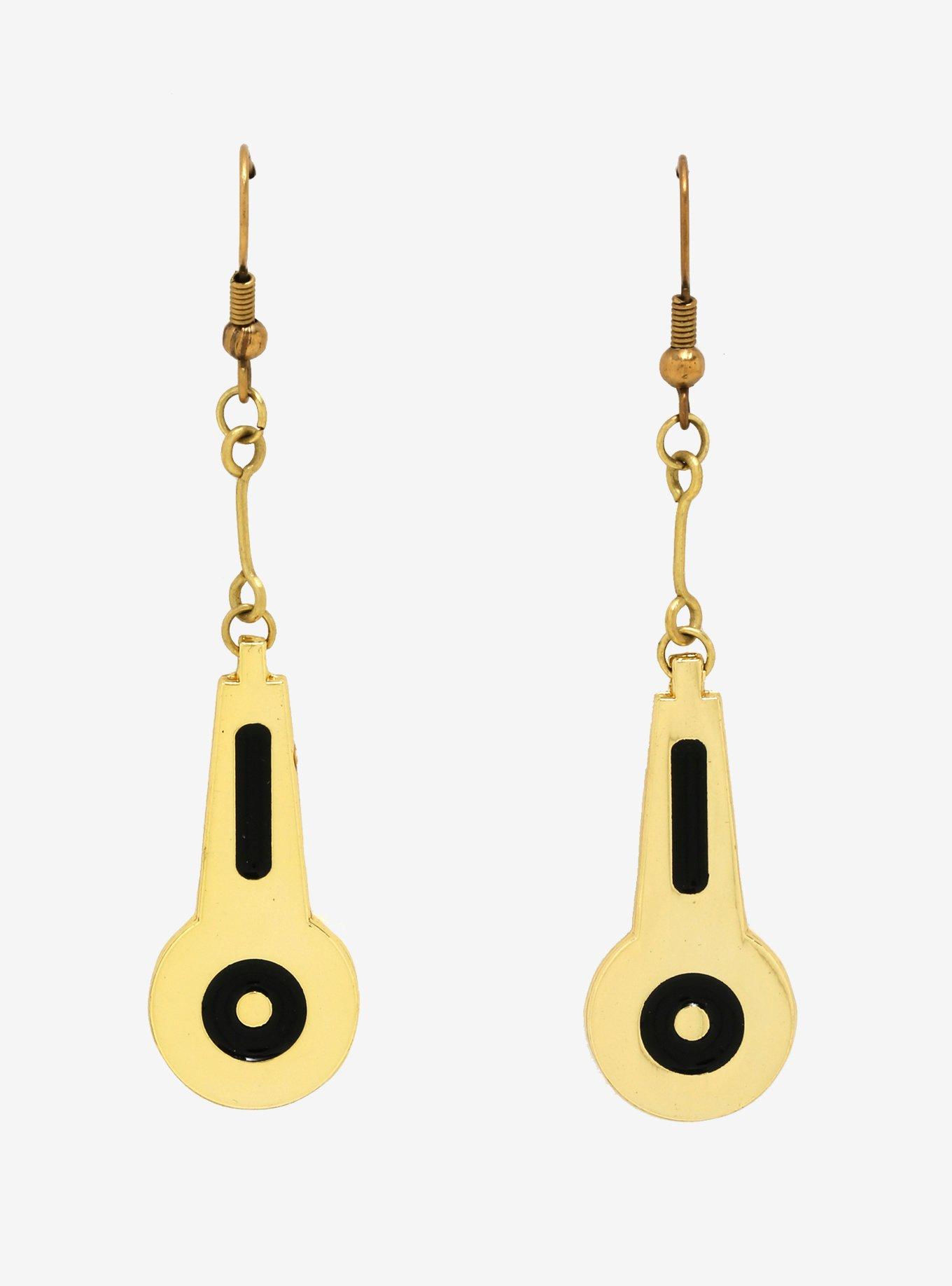 JoJo's Bizarre Adventure: Golden Wind Bruno Zipper Drop Earrings, , hi-res