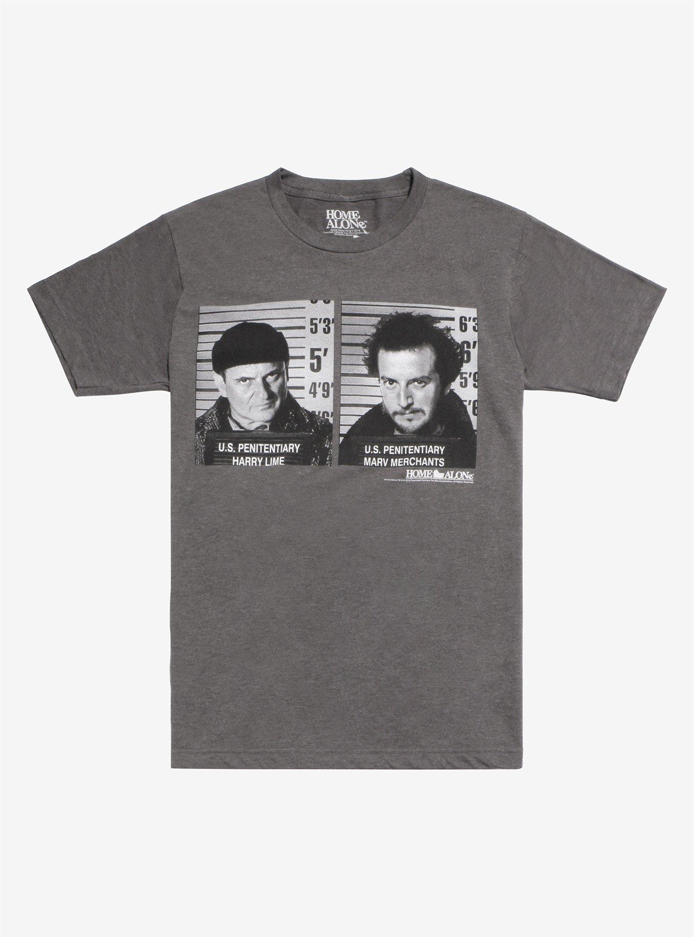 Home Alone Wet Bandits Mug Shots T-Shirt, GREY, hi-res