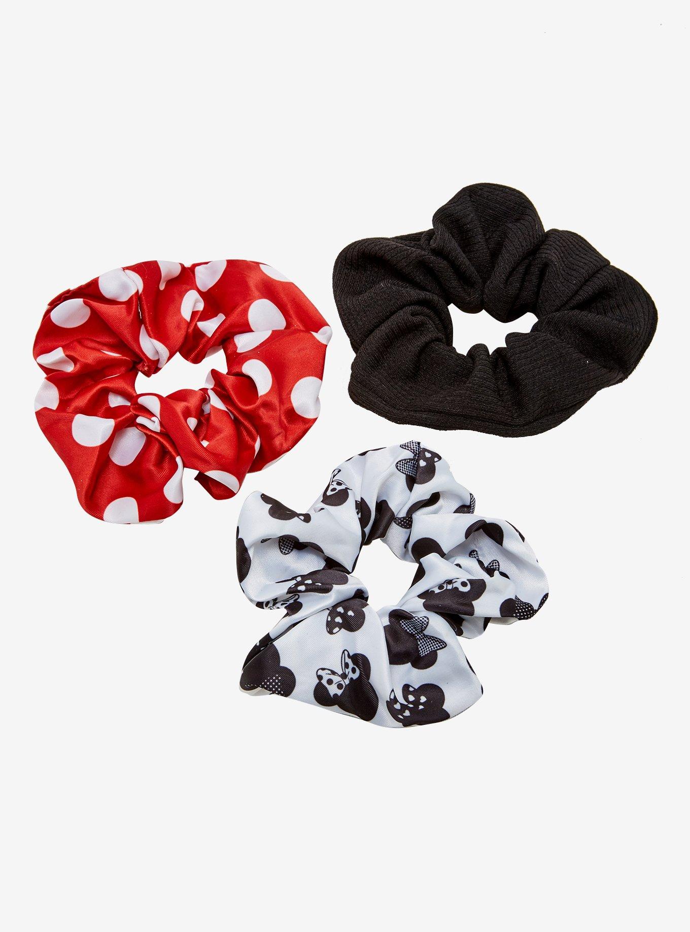 Disney Minnie Mouse Polka Dot Scrunchie Set, , hi-res