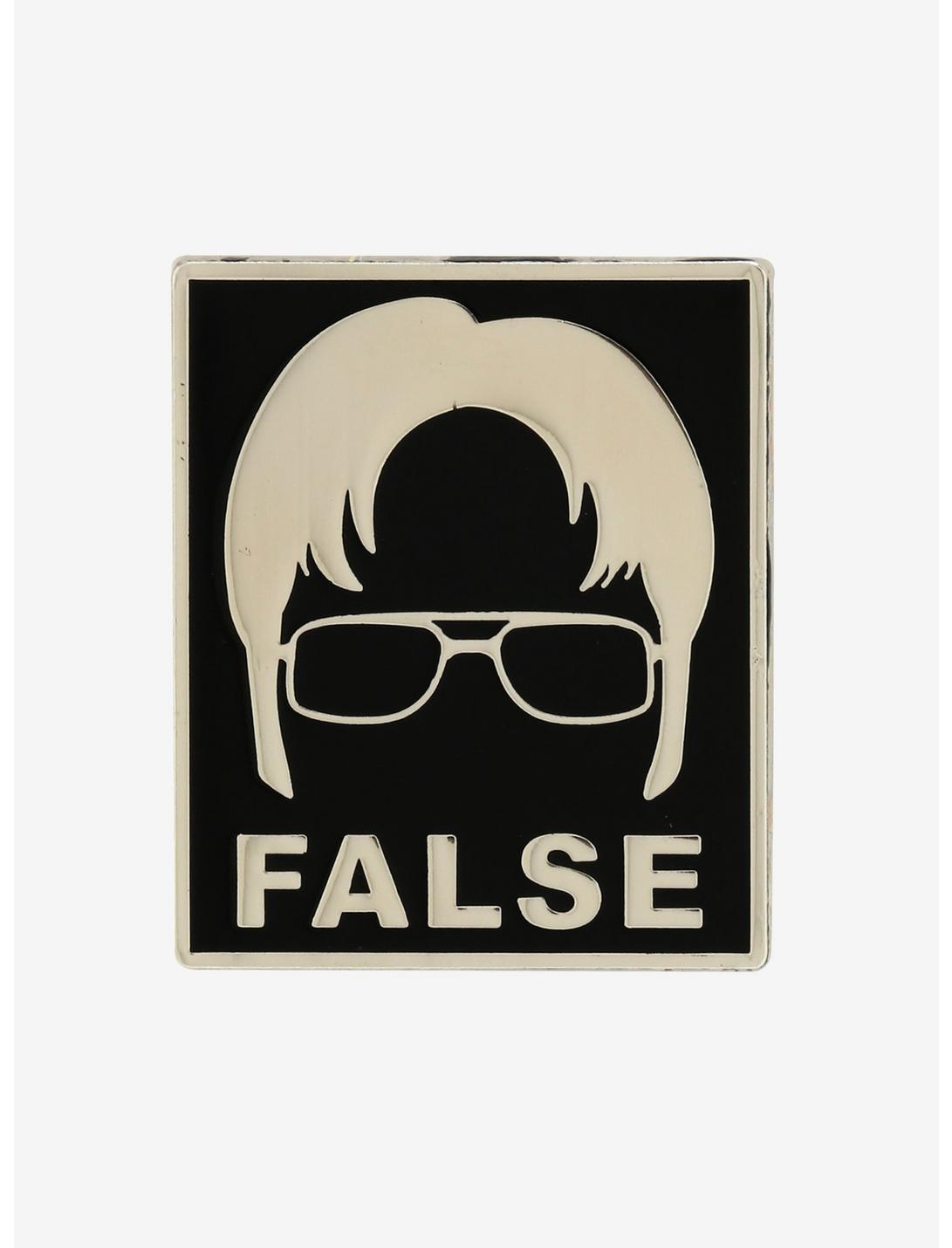 The Office Dwight False Enamel Pin - BoxLunch Exclusive, , hi-res