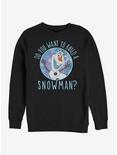 Disney Frozen Build a Snowman Sweatshirt, BLACK, hi-res