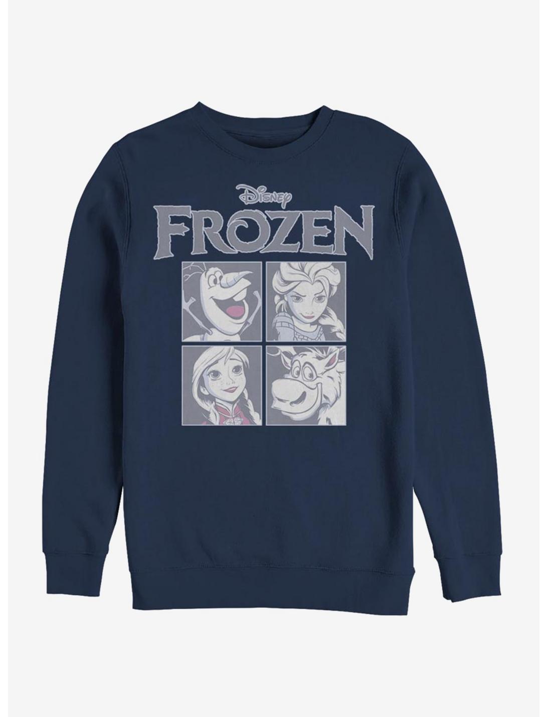 Disney Frozen Ice Cubes Sweatshirt, NAVY, hi-res