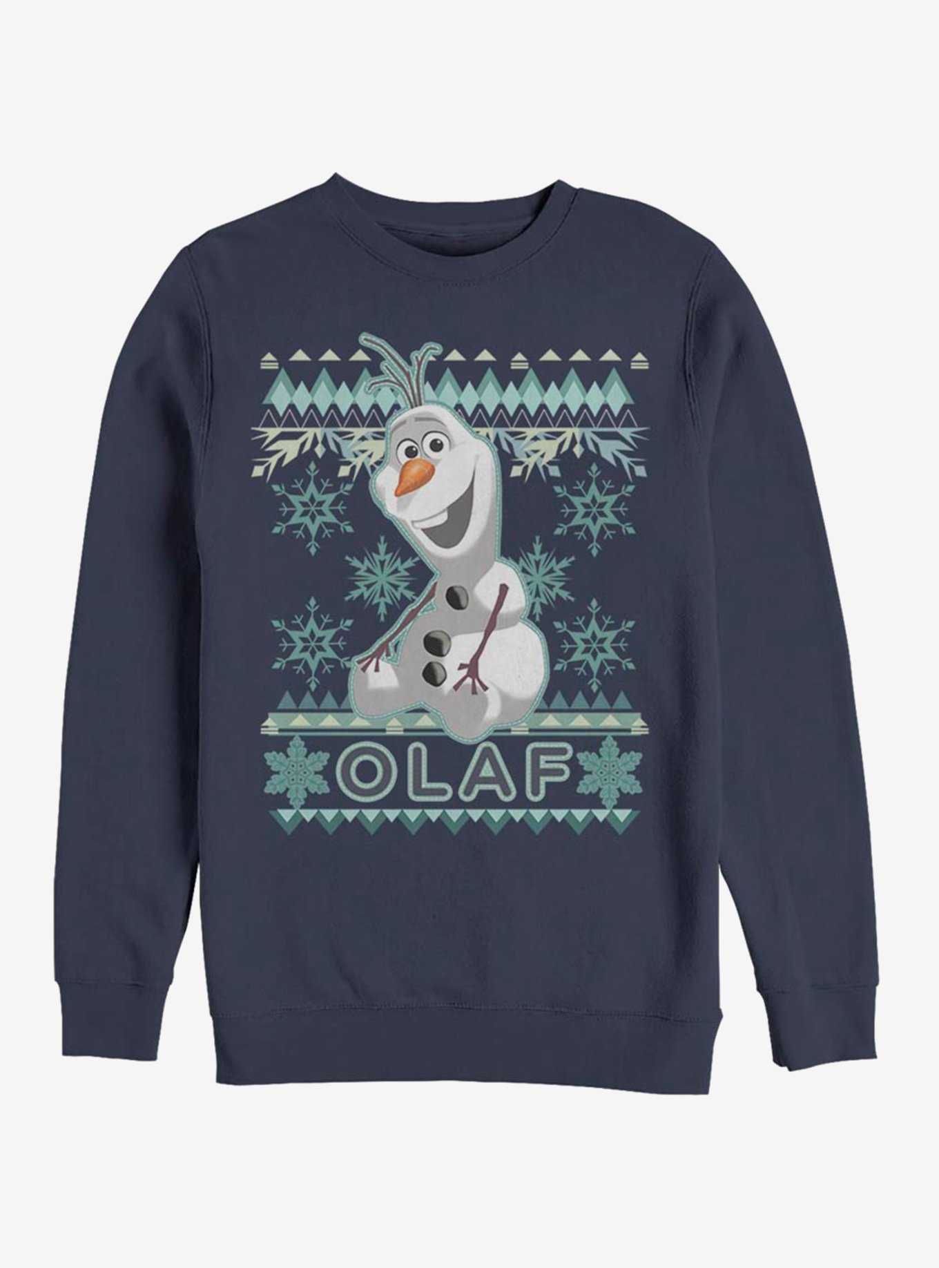 Disney Frozen Olaf Fade Christmas Sweater Pattern Sweatshirt, , hi-res