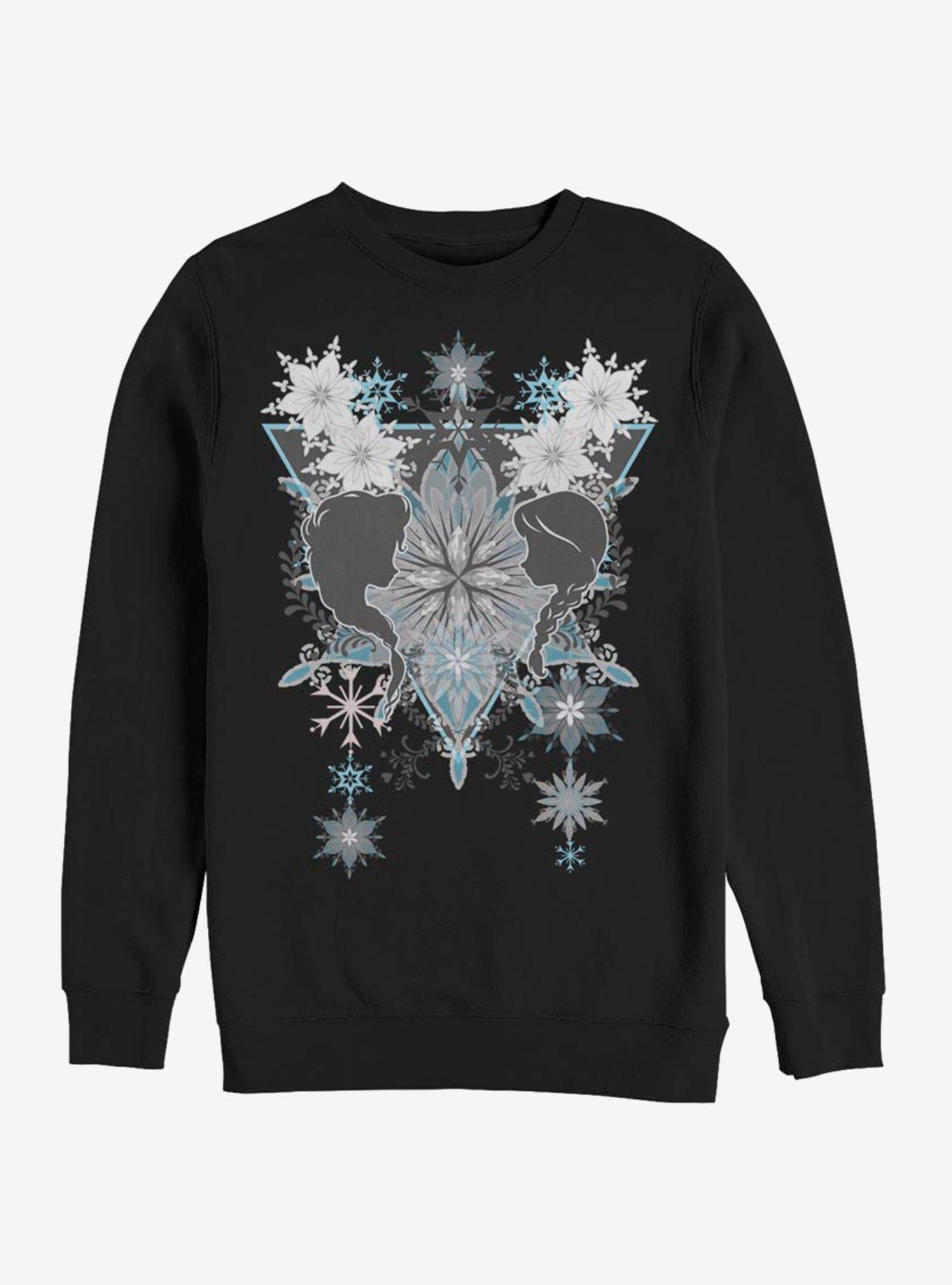 Disney Frozen Snowflake Boho Sweatshirt, , hi-res