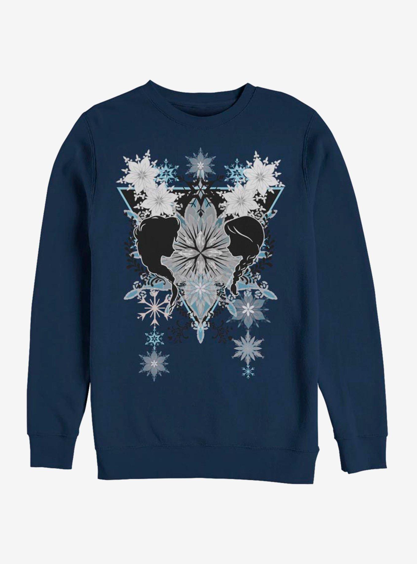 Disney Frozen Snowflake Boho Sweatshirt, , hi-res