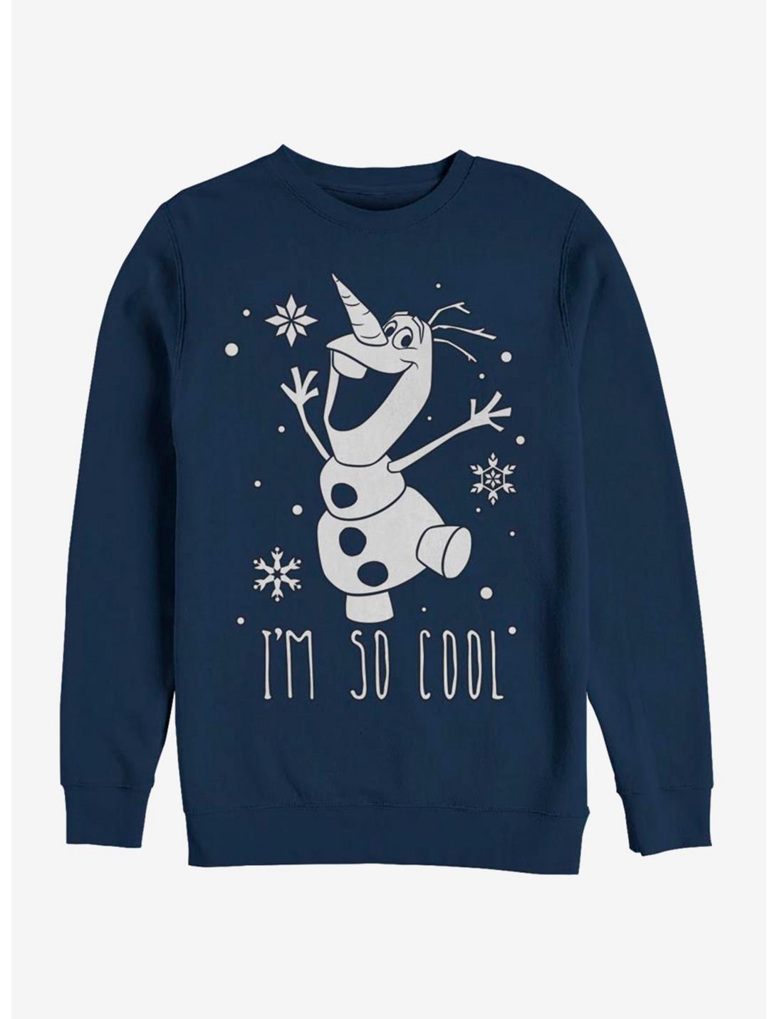 Disney Frozen So Cool Sweatshirt, NAVY, hi-res