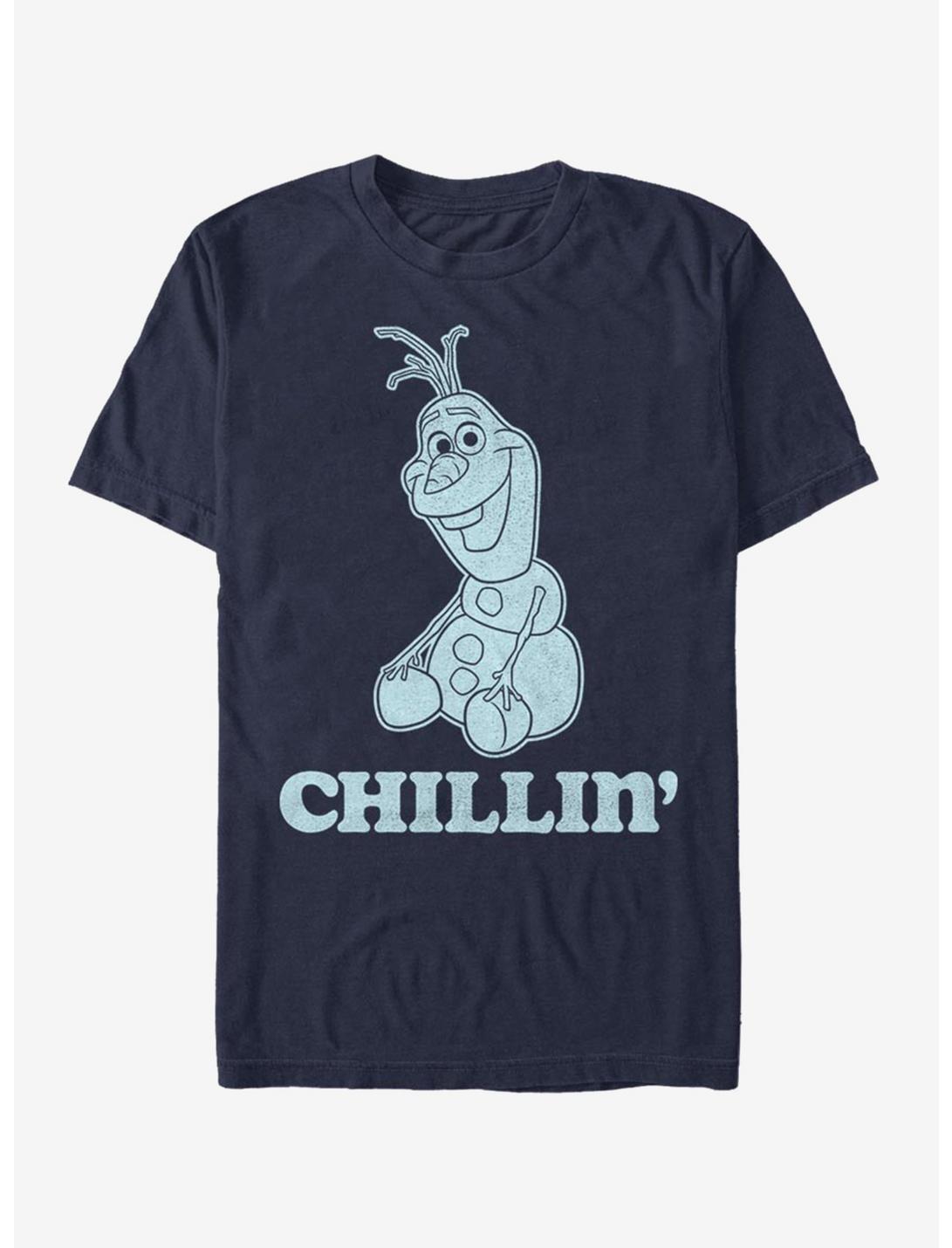 Disney Frozen Basic Chill T-Shirt, NAVY, hi-res