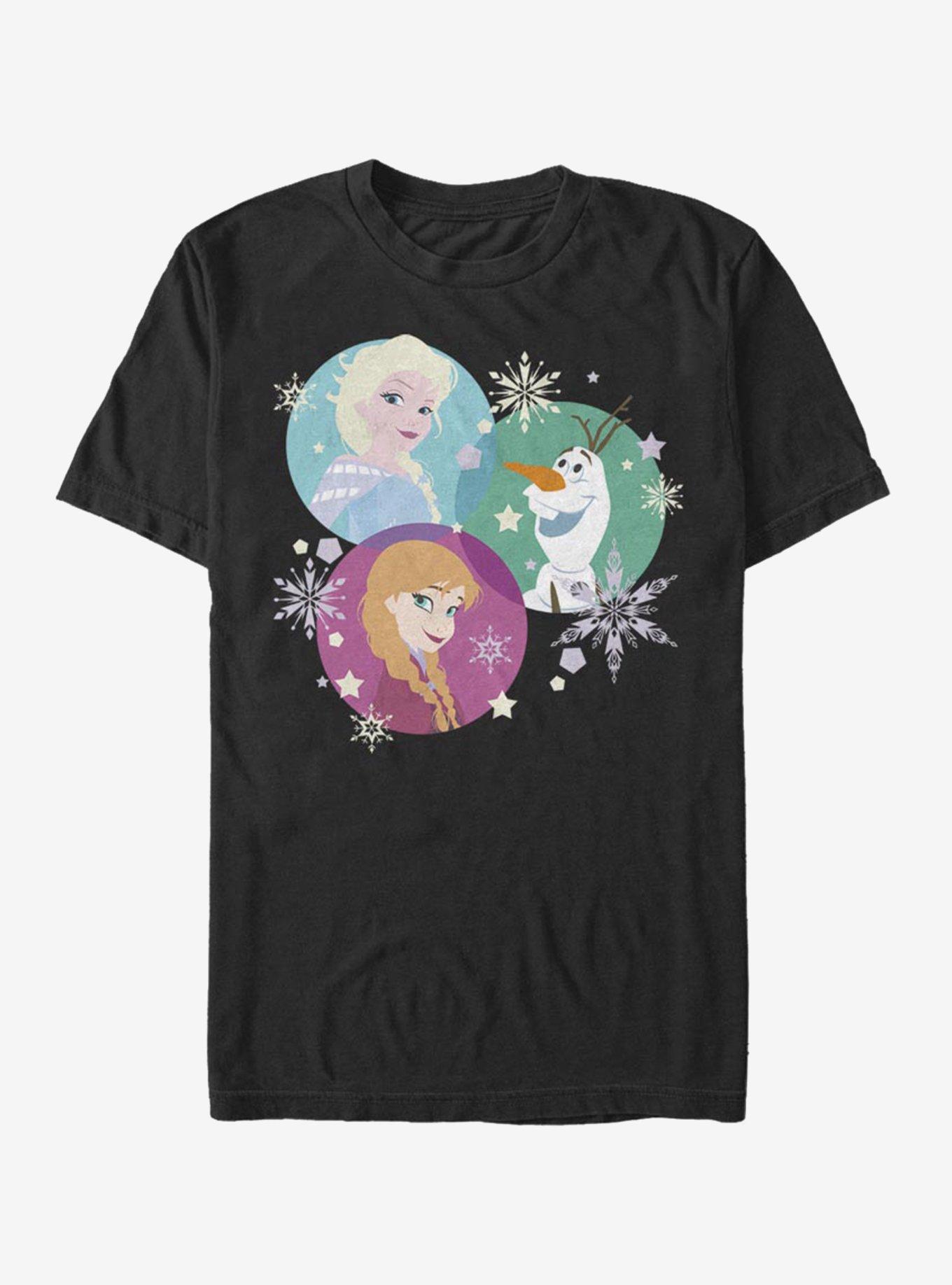 Disney Frozen Tri Sphere Characters T-Shirt, , hi-res