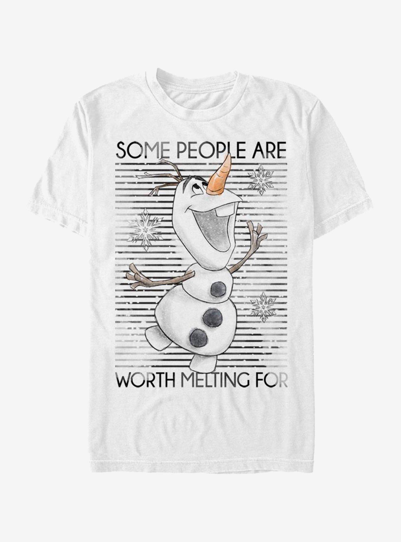 Disney Frozen Worth The Melt T-Shirt, WHITE, hi-res