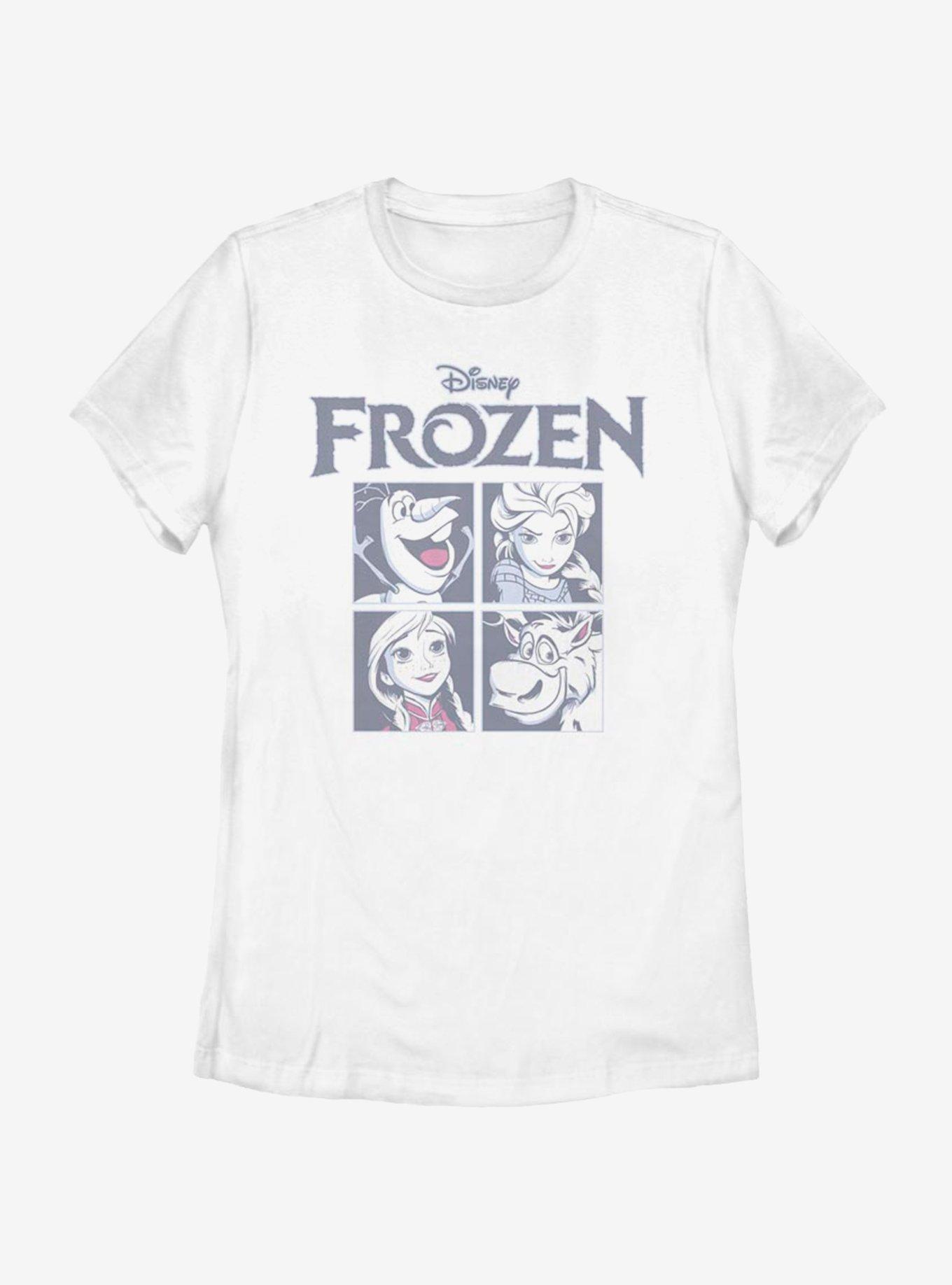 Disney Frozen Ice Cubes Womens T-Shirt, WHITE, hi-res