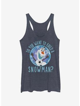 Disney Frozen Build a Snowman Womens Tank Top, , hi-res