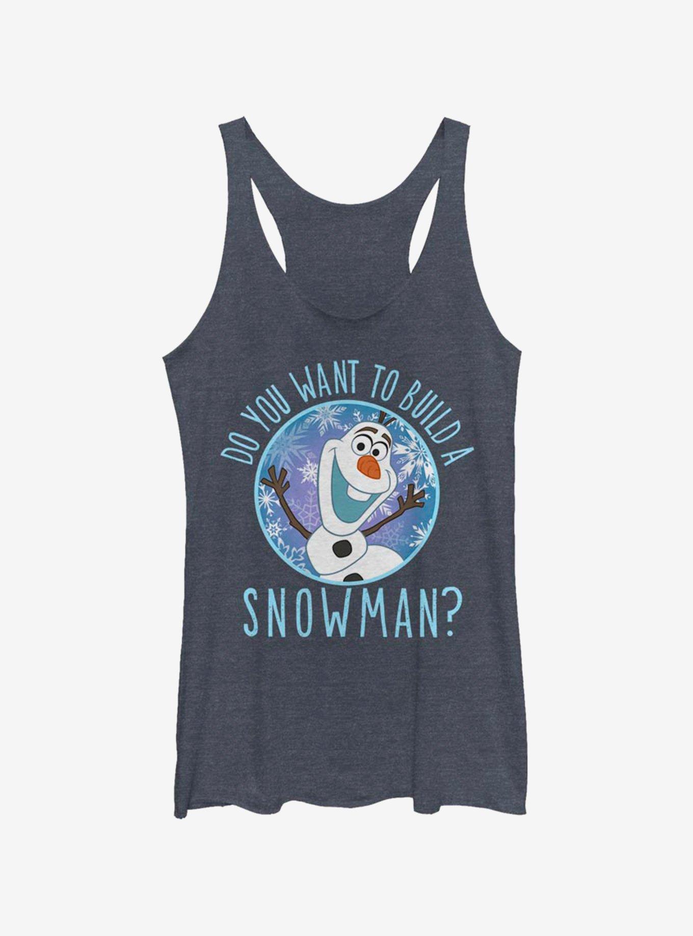 Disney Frozen Build a Snowman Womens Tank Top, , hi-res