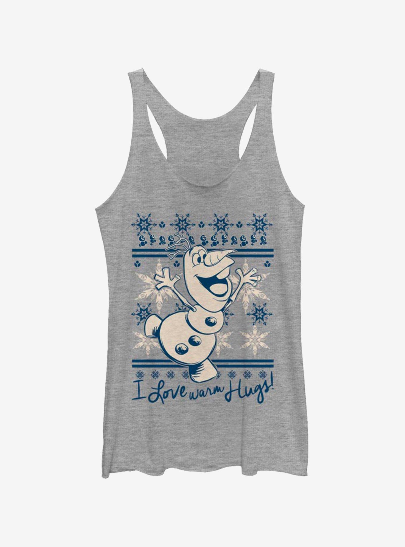 Disney Frozen I Love Warm Hugs Womens Tank Top, , hi-res