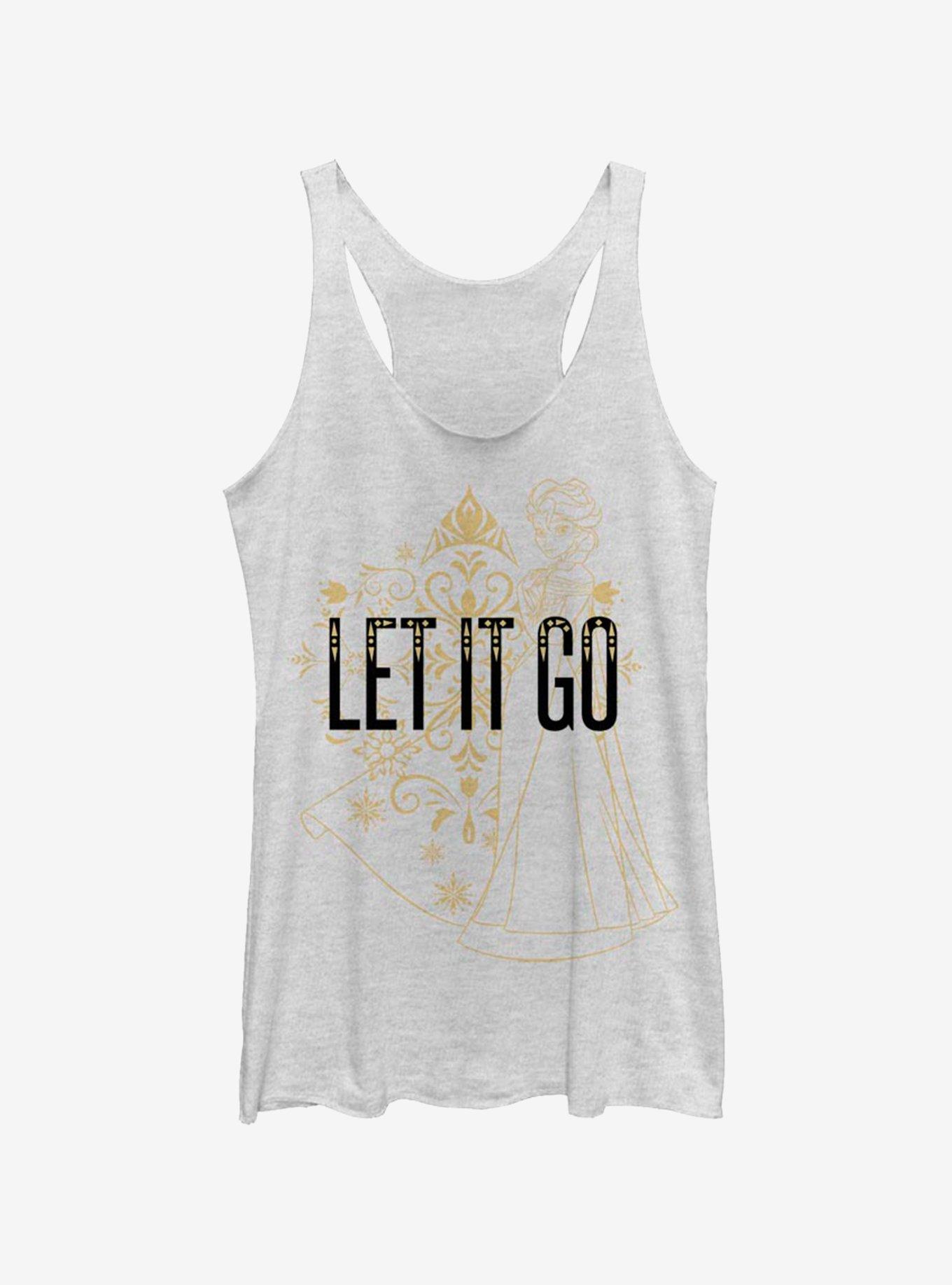 Disney Frozen Let It Go Elsa Sketch Womens Tank Top, , hi-res