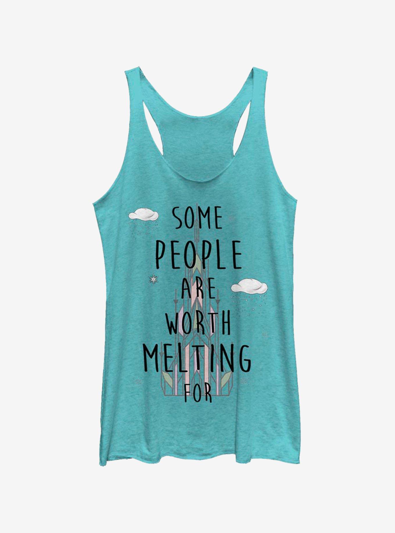 Disney Frozen Melting Snow Womens Tank Top, , hi-res