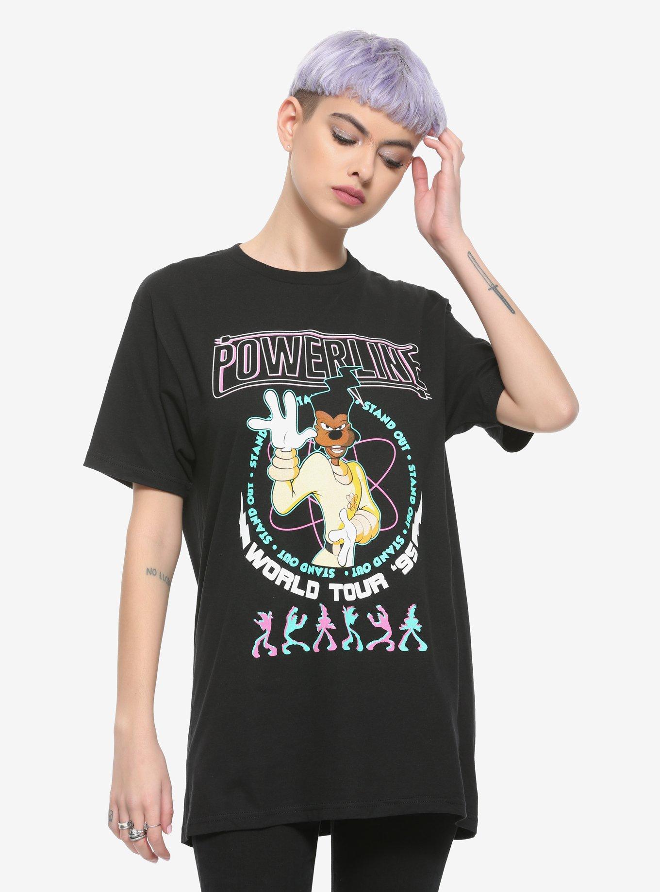 Disney A Goofy Movie Powerline World Tour Girls T-Shirt, MULTI, hi-res