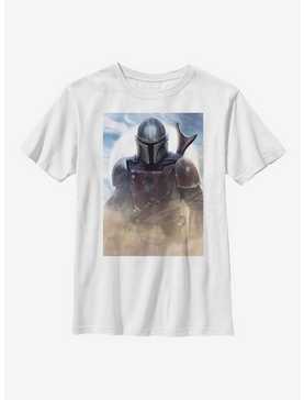 Star Wars The Mandalorian Warrior Poster Youth T-Shirt, , hi-res