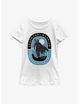 Star Wars The Mandalorian Legendary Warrior Youth Girls T-Shirt, , hi-res