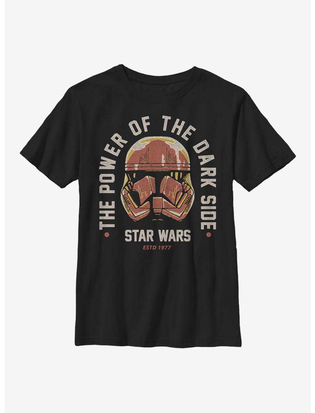 Star Wars Episode IX The Rise Of Skywalker Dark Side Power Youth T-Shirt, BLACK, hi-res